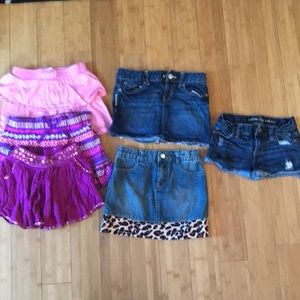 Bundle back to school shirts and shorts.